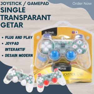 STICK  PS PC LAPTOP GAMEPAD SINGLE USB R-ONE L700 LAMPU JOYSTICK