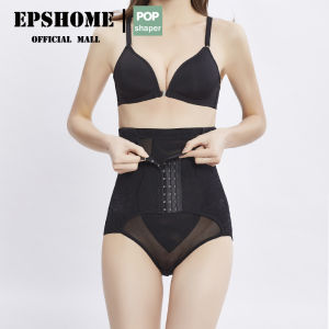 EPSHOME High Waist Tummy Control Panties Shapewear Tummy Girdle Slimming Body Shaper Women Postpartum Girdle Waist Hip Lift Panty
