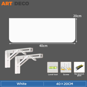 Foldable Wall Table Laptop Table Foldable Table with Bracket Meja lipat dinding Computer Study Table Folding Table meja dinding Bedside Table