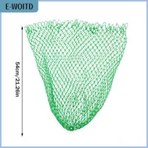 【E-WOITD】 Nylon Fishing Net Small Mesh Length Catch Release Fish Friendly Compact Fold Lakes Rivers Boat Outdoor
