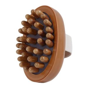 Lược Massage Bàn Chải Đầu Gỗ Máy Mát Xa Kinh Tuyến Lược -LUMBL