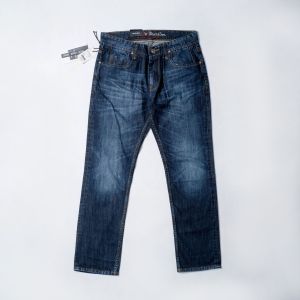Celana Jeans Denim Washing Pria Leoge Denim Reguler Fit