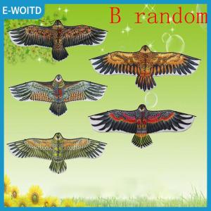 【E-WOITD】 1.1m Eagle Kite With 30 Meter Kite Line Children Flying Bird Kites Outdoor Toys