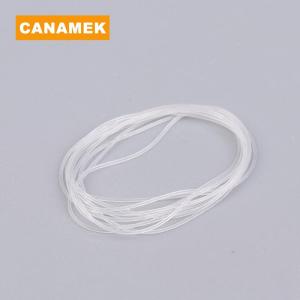 【CANAMEK】 10pcs Half-frame Lens Explosion-proof Silicone Coil Rubber Ring Cushion Wire Anti-pressure Silica Gel Collar Glasses Accessory