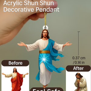 Ornaments Gold Satin Car Trailer Acrylic Material High Transparency Cultural Connotation