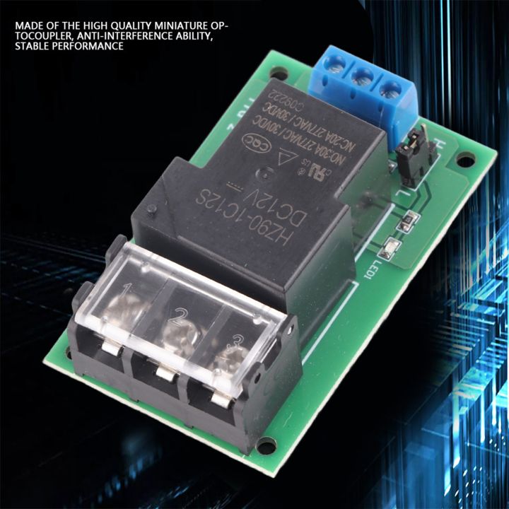 Relay%20Module%201%20Channel%20Relay%20Power%20Switch%20Module%20with%20Optocoupler%20One%20Way%20Trigger%20Relay%20Expansion%20Board%2030A%20YYG-2%20-%20Image%209