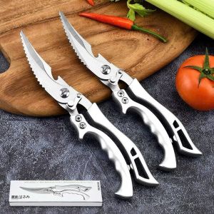 Kéo Cắt Gà Đa Năng Inox 304 Cao Cấp | Kéo Cắt Xương Gà Siêu Bén Kéo Nhà Bếp Cắt Cá Thịt
