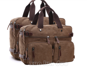 Túi xách nam công sở 2 trong 1 vải cavans cao cấp size 156inh và size 17.3inh phong cách mới