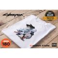 Cyberpunk 2077 - EDGERUNNERS Cotton T-shirt for men and women (Unisex) DTF print 1 Cheap. 