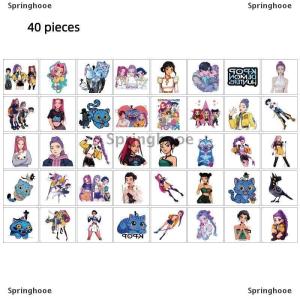 [COD] Springhooe สติกเกอร์ลายการ์ตูนน่ารักกันน้ำสำหรับ rumi kpop hunters สติกเกอร์สักชั่วคราวของขวัญสำหรับปาร์ตี้แสนสนุก