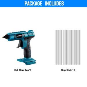 (Quà Tặng)Keo Nóng Không Dây Phù Hợp Cho Makita 18V BL Series Pin Sử Dụng 11Mm Que Keo Cho Nghệ Thuật & Bằng Điện Tự Lắp Ráp Nhiệt Công Cụ Sửa Chữa