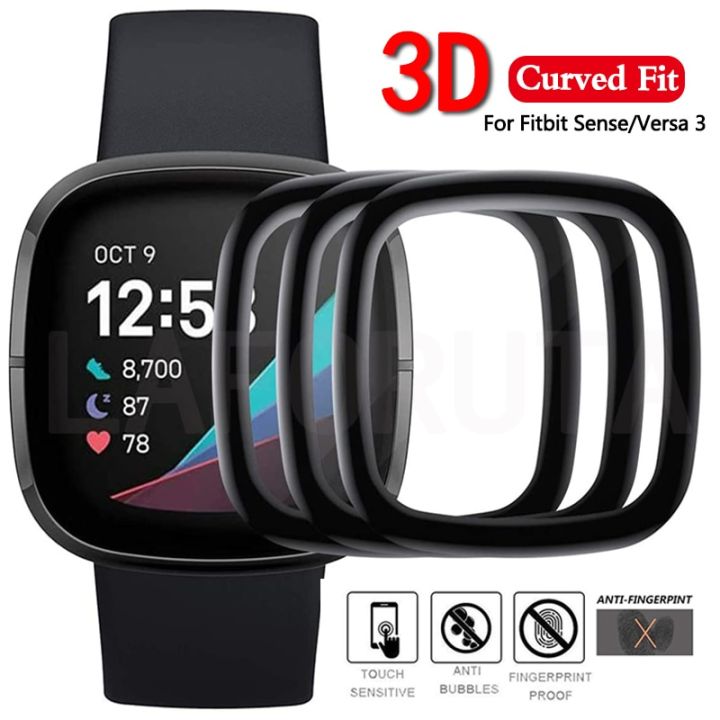 3D Curved Edge Full Coverage Soft Protective Film for Fitbit Versa 2 3