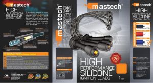 MASTECH 10MM 4 CORE PLUG CABLE - Iswara 1.3 1.5 / Wira 1.3 1.5 /  Satria 1.3 1.5 /  Megavalve / 12V (MSP02-10MM-BPD)