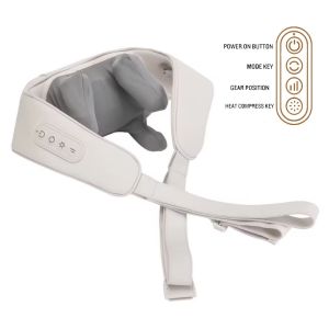 Multi Angle Neck Shoulder Massage same AUX Clamp Kneading Trapezius Muscle Relax Hot Compress Neck Massager Machine