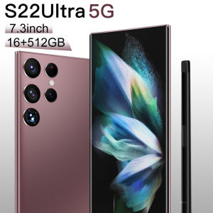 【CAN COD+READY】Original phone S22 Ultra 5G S22Ultra 5G 7.3 Inch HD full screen hp 12G RAM 512GB ROM 48MP 100MP cheap cellphone washing warehouse Android 12.0 AI powered Face Recognition Unlocked Mobile Phones qualcomm 8000Mah