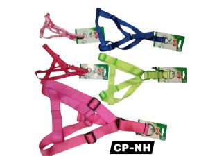 1-6pcs Pet Dog Adjustable Neon Nylon Harnesh for pets Dogs