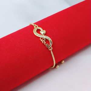 Gelang Serut Wanita Aksesoris Fashion Awet Tahan Lama Anti Karat Cocok Untuk Harian G2-5D