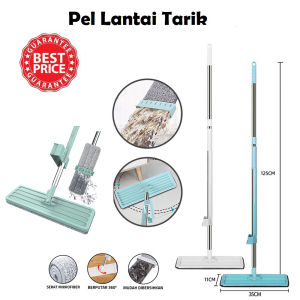 Alat Pel Lantai Pel Lantai Tarik Ultra Mop Acline Tanpa Peras Pel Lantai Microfiber Berputar Pembersih Lantai Termurah Terbaru Promo