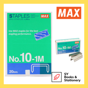 Max No.10-1m Staples Big Box/20 Small Boxes Original