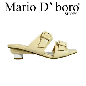 Womens Chic Mid Heel Mules LX 27479 in Classic Black/Beige