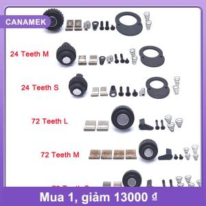 【CANAMEK】 24 72 Răng Ratchet Ổ Cắm Cờ Lê Sửa Chữa Phụ Kiện Phụ Tùng Phần Kit Set