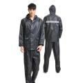 DHD Raincoat Terno Water Resistant in the Dark Stripe (Makapal). 