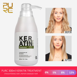 new PURC Keratin Hair Treatments Straightening Curly Hair Smoothing Keratin Repair Damage Hair Care Products 0% 5% 8% 12% Formalin hot
