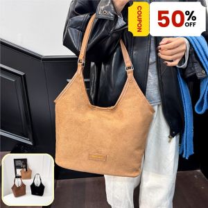 ZEFAN 【COD】เกาหลีรุ่นสบาย ๆ Frosted ผู้หญิงกระเป๋าใหม่ร้อยความรู้สึกพรีเมี่ยมความจุขนาดใหญ่การเดินทางกระเป๋าสะพายกระเป๋า TOT