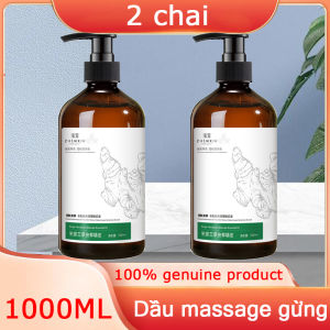 🔥 Kem massage giảm béo ngải cứu gừng 100% nguyên chất tinh dầu massage giảm béo massage toàn thân giảm béo làm dịu da và thư giãn cơ bắp 500ML