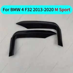 secr For BMW 4 Series F32 F33 F36 M Sport 2013-2020 Body Kit Tuning Accessories Decoration Front Fog Lamp Eyebrow Frame Cover Tirm H8M4T