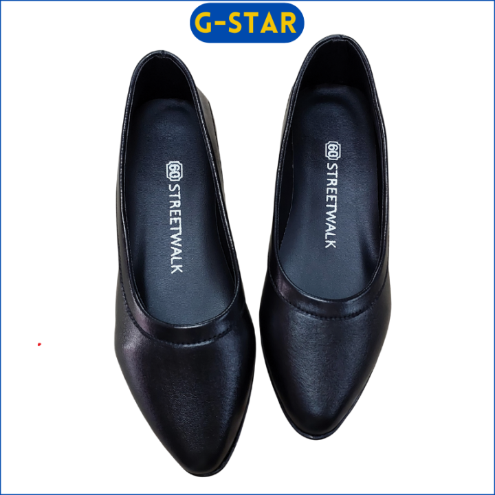 G-Star Footwear Marikina Made Black Shoes for Women Black School