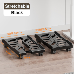 💖SG Stock💖Computer Stand Cpu Roller Stand With Wheels For Computer Pc Case Cpu Trolley Adjustable Cpu Stand Pc Stand