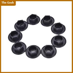 [The Gesh] 20PCS Black Hex Socket Allen Bolt Screw Nut Hexagon Head Cover Cap Protector
