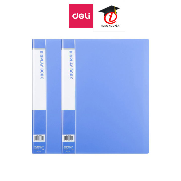 File lá A4 Deli, Xanh Dương - 10/20/30/40/60/80/100 lá 5210/5220/5230 ...