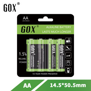 12-40pcs GOX 1.5V Alkaline Battery AA 3100mAh OR AAA 2100mAh
