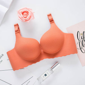 MIESHUT One-piece Ultra-thick 6cm Small Breasts Push Up To Look Bigger Without Wire Rings A Cup Underwear for Women Plus Seamless Bra