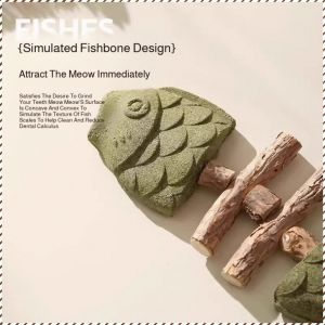 Cat Toys Polygonum Multiflorum Cleaning Cat Teaser Various Styles Home Users Realistic Appearance