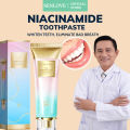 SENLOVE Niacinamide toothpaste aqua cool teeth whitening stain removal 100g. 