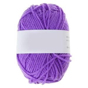 Soft Knitting Yarn Solid Color for Do It Yourself Fashion Accessories Skein Cotton Yarn For Comfortable Knitting Project