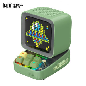 Loa Bluetooth DiToo Pro Divoom loa máy tính công suất 15W màn hình LED 256 RGB 1.6 triệu màu đèn bàn phím - Chính hãng