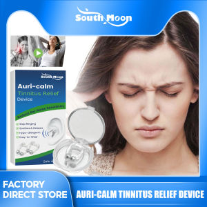 South Moon Tinnitus Relief Ear Clip Portable Anti Tinnitus Ear Cuff Ear Ringing Stopper Calming Ears Tool Ear Pressure Tinnitus Relief Ear Portable Tinnitus Magnetic Ear Clip Anti Tinnitus Ear Cuff Ear Ringing Stopper Calming Ears Tool(2pcs)