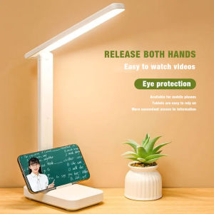 LED Eye Protection Foldable Study Reading Lamp 2500mAh USB Rechargeable Desk Lamp Dimmable