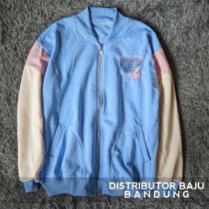 Varsity Jacket Prove Your Heart  | Korean Style Bomber Baseball | Pakaian Pria dan Wanita | Bahan Fleece | Allsize