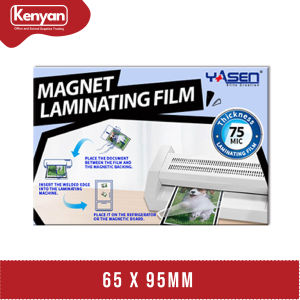 Yasen Magnet Laminating Film Suitable For Decal Stickers Photo Heat Sealing Glossy Magnetic Suction
