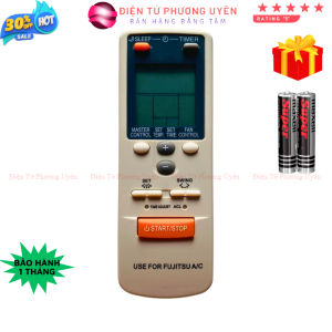 Điều khiển điều hòa FUJITSU Mã 01 remote máy lạnh FUJITSU - Tặng kèm pin - Điện Tử Phương Uyên