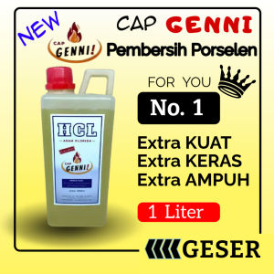 GENNI HCL Pembersih Kerak Porselen