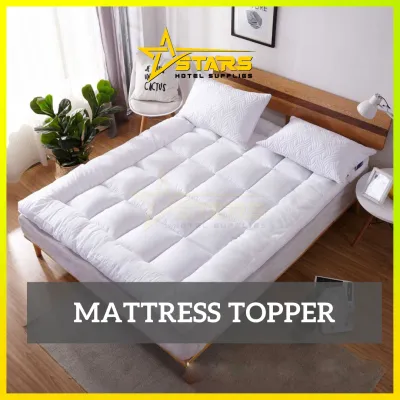 STARS Luxury Hotel Mattress Topper/Bed Topper Mattress/Thick Mattress Topper Tilam/Mattress Pad/酒店床垫