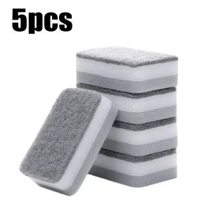 20Pcs Double-sided Cleaning Spongs Household Scouring Pad Kitchen Wipe Dishwashing Sponge Cloth Dish Cleaning Towels
