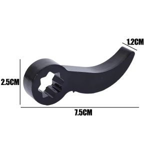 Pphha】ชุดที่ซ่อมรถแผ่นสำหรับงัดซ่อมล้อจักรยานบูล2ชิ้นเครื่องมือประแจไดรฟ์หัวอแดปเตอร์กล้อง GoPro เฟืองแบบฮอร์นเพลาครึ่งเพลาขับเครื่องมือถอดเครื่องควบคุมสัญญาณไร้สาย