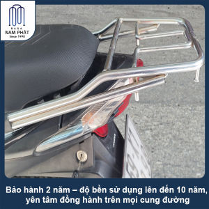 [Giá VAT] Trượt 50cm Thái Kèm Cản Wave Alpha 2002 Nhỏ ZX A Blade S100 RSX FI S110 RSX100 2008-2009 Truot Baga Sau Cang
